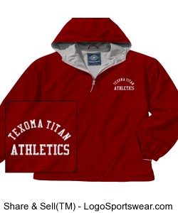 Titan Youth Zip Warm-up Jacket Design Zoom